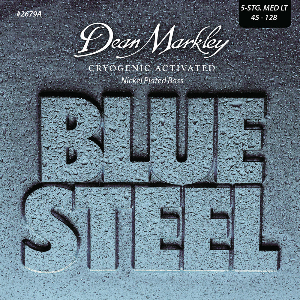 Dean Markley Blue Steel NPS Bass Guitar Strings Medium Light 5 String