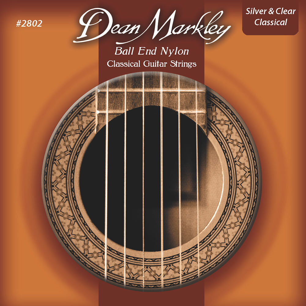 Dean Markley Ball End Nylon Silver Clear Standard 28 42