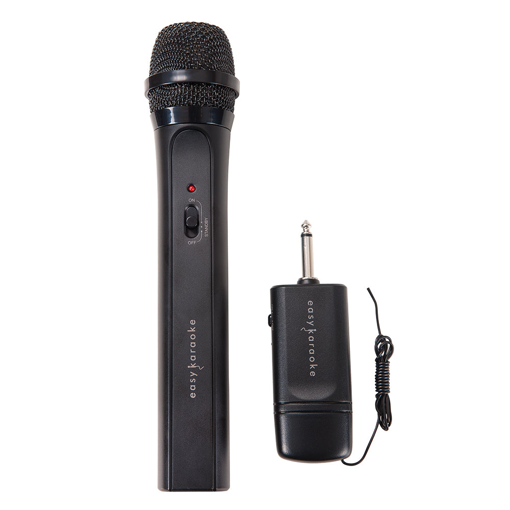 Easy Karaoke Wireless Microphone Black