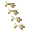 Grover Mini Bass Machineheads 4 in-line – Gold