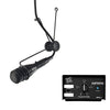 CAD Astatic Variable Polar Pattern Hanging Microphone ~ Black