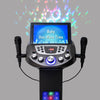 Easy Karaoke Smart Bluetooth® Pedestal Karaoke System with Light Effects + 2 Mics