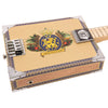 Lace Cigar Box Electric Guitar ~ 4 String ~ Royalty