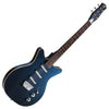 Metallic Blue Danelectro Triple Divine Guitar