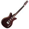 Danelectro Triple Divine Guitar ~ Dark Burgundy