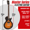 Tobacco Sunburst Encore Blaster E90 Electric Guitar