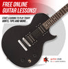 Gloss Black Encore Blaster E90 Electric Guitar Pack