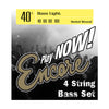 Encore Nickel Wound Bass String Set ~ Light