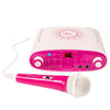 Easy Karaoke 'Girls Night In' Bluetooth® Party Machine + 1 Microphone & CD