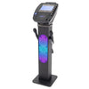 Easy Karaoke Bluetooth¸ Karaoke System with Speaker Pedestal + 2 Microphones