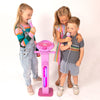 Easy Karaoke Bluetooth¸ Kids Singalong Pedestal Karaoke Machine ~ Pink