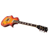 Flamed Cherry Sunburst Fret-King Eclat Custom Electric Guitar 