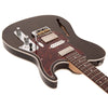 Thru Black Fret-King Country Squire Semitone De Luxe Electric Guitar