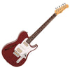 Thru Red Fret-King Country Squire Semitone De Luxe Electric Guitar