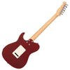 Thru Red Fret-King Country Squire Semitone De Luxe Electric Guitar