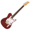 Thru Red Fret-King Country Squire Semitone De Luxe Electric Guitar