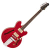 Cherry Red Fret-King Elise Custom with vintage style Vibrato Electric Guitar