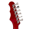 Cherry Red Fret-King Elise Custom with vintage style Vibrato Electric Guitar