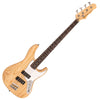 Natural Ash Fret-King Perception Custom Bass Guitar