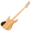 Natural Ash Fret-King Perception Custom Bass Guitar