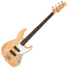 Natural Ash Fret-King Perception Custom Bass Guitar