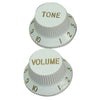 Guitar Tech Control Knobs ~ White