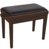 Kinsman Adjustable Piano Bench ~ Dark Walnut