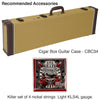 Lace Cigar Box Electric Guitar ~ 4 String ~ Royalty