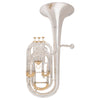 Silver Plated Odyssey Premiere 'Bb' Baritone Horn Outfit