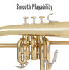 Odyssey Debut 'Bb' Flugel Horn Outfit with Case