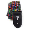 Perri's 2" Retro Hootenanny Poly Guitar Strap ~ Multi Colour