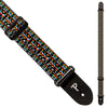 Perri's 2" Retro Hootenanny Poly Guitar Strap ~ Multi Colour