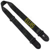 Perri's Official Elvis Polyester 2" Guitar Strap ~ Black/Gold