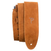 Perri's 2.5" Soft Suede Guitar Strap ~ Brown