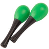 PP World 'Early Years' Plastic Maracas ~ Black/Green