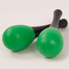 PP World 'Early Years' Plastic Maracas ~ Black/Green