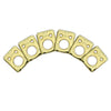 GraphTech Ratio Plate For Fender Style 2 Pin Hole Gold