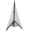 On-Stage Speaker/Lighting Stand Skirt ~ White