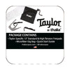 Taylor® by Thalia Black Chrome Capo ~ 600 Series Wings Fingerboard Marker Inlay