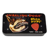 D'Andrea 351 Snarling Dogs Brain Red Pick Tin ~ Medium ~ 12 Picks