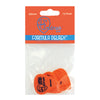 D'Andrea 351 Orange Delrex Pick Pack ~ Thin Medium ~ 12 Picks