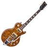 Flamed Amber Vintage V100 ReIssued Electric Guitar with Bigsby