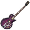 Flamed Purpleburst Vintage V100 ReIssued Electric Guitar with Bigsby