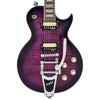 Flamed Purpleburst Vintage V100 ReIssued Electric Guitar with Bigsby