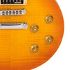 Flamed Thru Honeyburst Vintage V100T ReIssued Electric Guitar