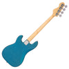 Candy Apple Blue Vintage V40 Coaster Series Bass Guitar