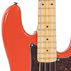 Firenza Red Vintage V4 ReIssued Maple Fingerboard Bass Guitar