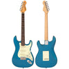 Candy Apple Blue Vintage V60 Coaster Series Electric Guitar Pack