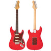 Gloss Red Vintage V60 Coaster Series Electric Guitar Pack