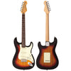 3 Tone Sunburst Vintage V60 Coaster Series Electric Guitar Pack